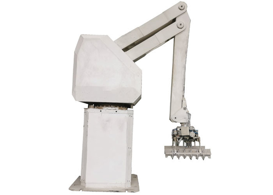 Do robô Palletizing do robô e Palletising do servo motor braço na indústria de alimentos para animais de estimação