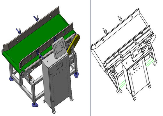 Balança de controlo automática da indústria de bebidas IP66 50kg
