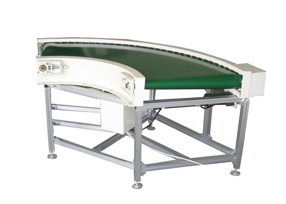 Linha de embalagem transporte Palletizing da curva de 0.75Kw para o robô de aço inoxidável