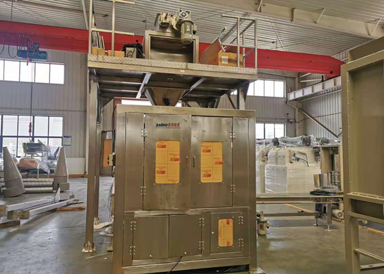 10 - Máquina de embalagem granulada do saco de 50 quilogramas na indústria de alimentos para animais de estimação