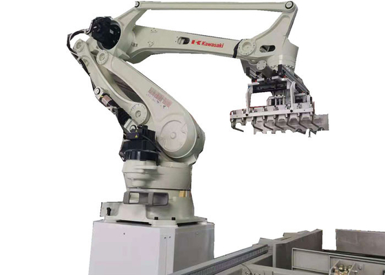 Licor de Kawasaki Robotic Arm Palletizer For da cerca de segurança