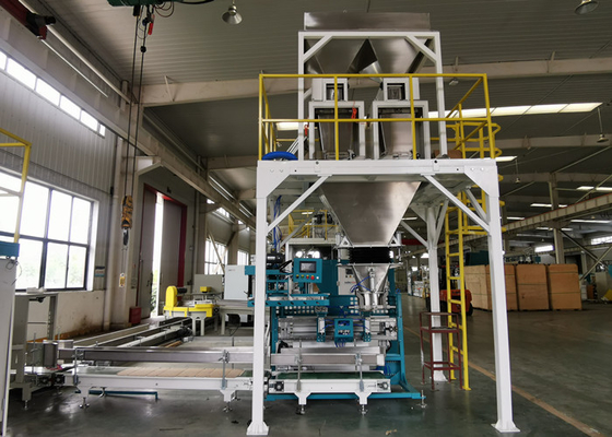Máquina de embalagem a granel granular para alimentos para animais de estimação na indústria alimentícia