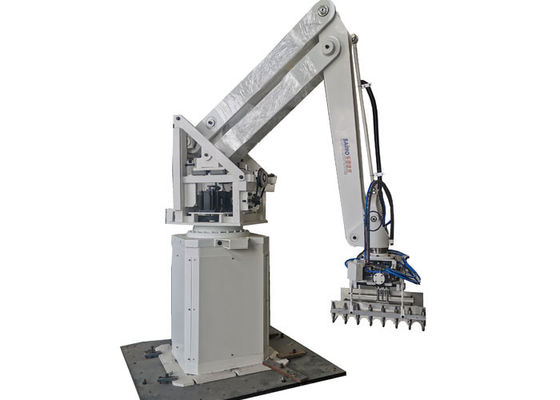 Braço Robô Paletizador IP 65 Montado no Piso com IHM Programável