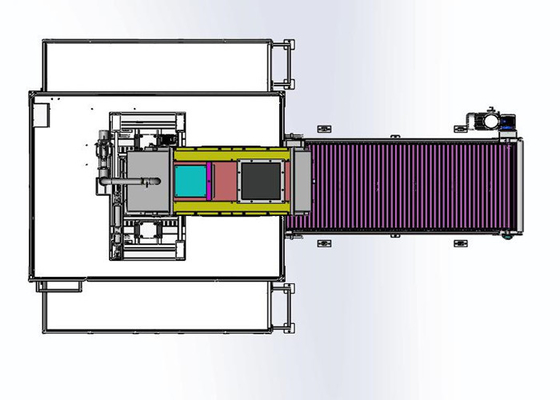 Máquina de embalagem de sacos enormes de 1000 kg na indústria de plástico