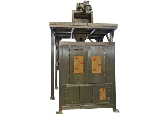 Máquina automática maioria do peso 25kg e de enchimento do saco na indústria da alimentação animal