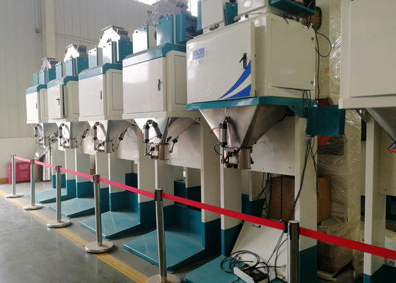 máquina de enchimento maioria do ensaque do grânulo do saco 50kg na indústria plástica