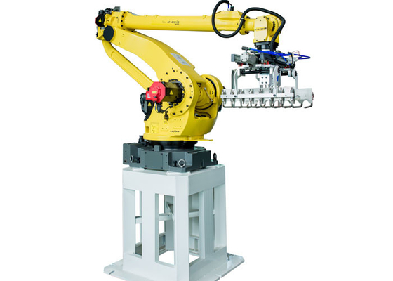 4 robô Palletizing do envelope FANUC do trabalho da linha central usado na fábrica