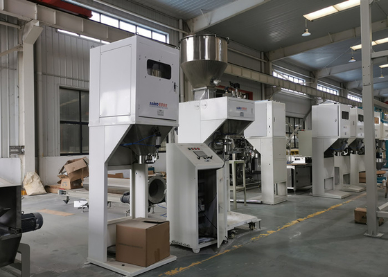 Máquina de embalagem material pesada do grânulo da aveia da maioria do saco na indústria da alimentação animal/grão