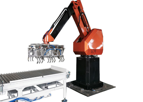 Multi linha saco robótico Palletizer do braço na linha do adubo