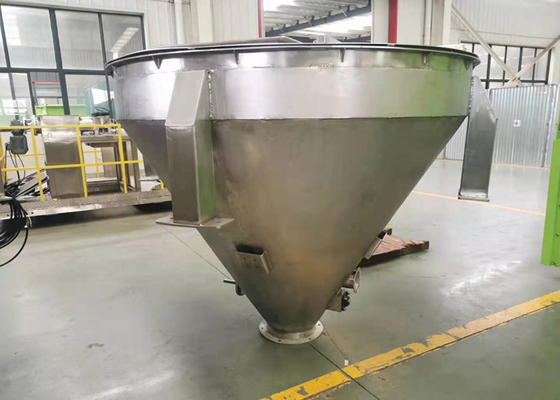 arroz automático do CE 60kg que pesa a máquina de ensaque com funil de aço inoxidável