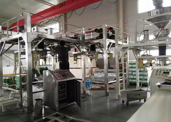 Máquina de embalagem enorme do saco de 4 ganchos na indústria plástica de borracha
