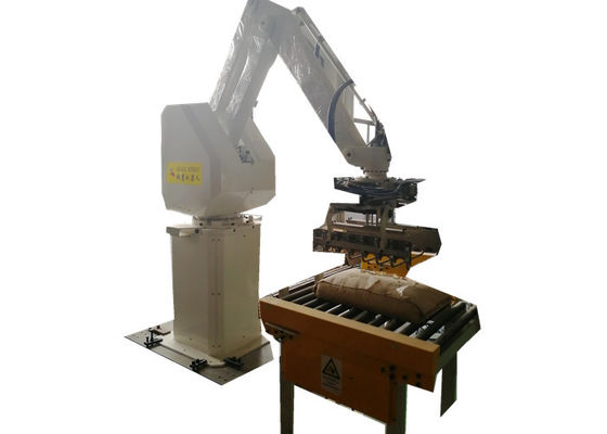 Grão programável de 6 machados e braço Palletizing do robô do óleo