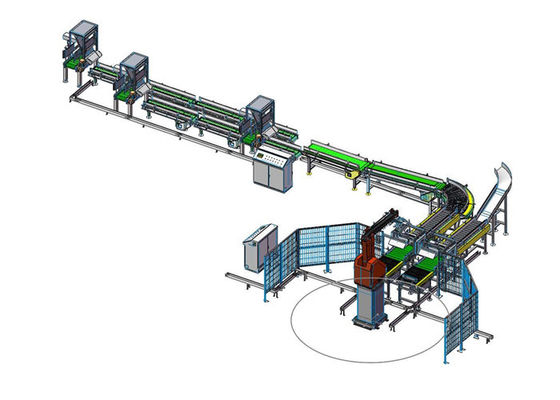 Grão programável de 6 machados e braço Palletizing do robô do óleo