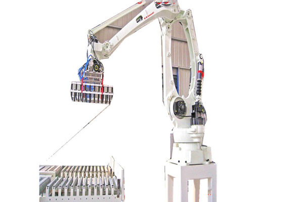 Assoalho de Kawassaki - braço Palletizing montado do robô da caixa 130kg