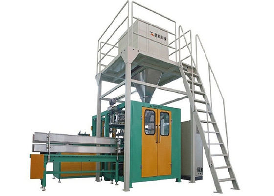 máquina automática do peso 50kg e de embalagem para a alimentação do adubo