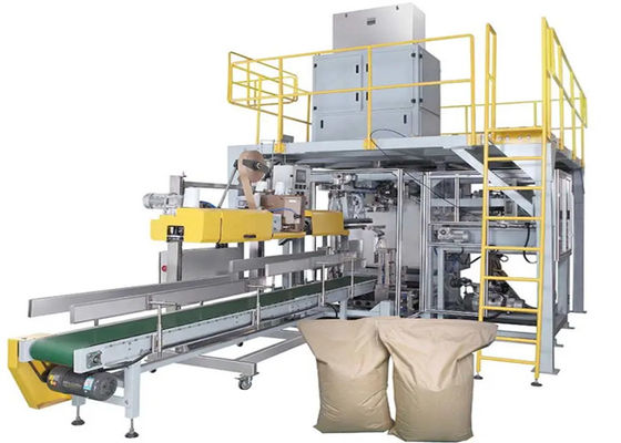 Máquina de empacotamento maioria química da função do saco 50Kg da indústria 14kw multi