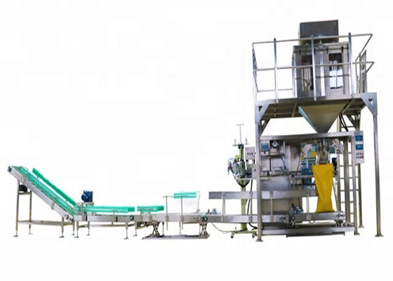 A alimentação granula a máquina automática do peso e de embalagem do saco 25Kg
