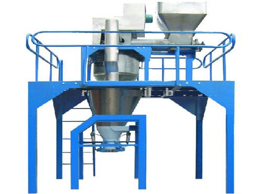 O saco do aço carbono 40Kg pesa a máquina de empacotamento do enchimento