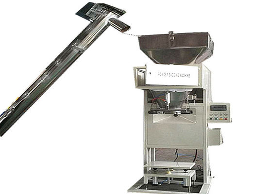 Máquina de embalagem do saco de pó do parafuso 25kg do dobro 316SS