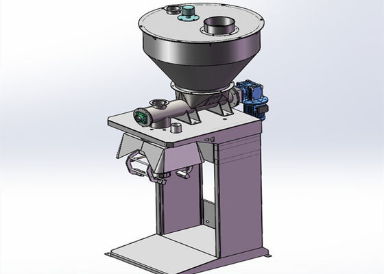 O parafuso dobro 15kg pulveriza a máquina do peso e de enchimento
