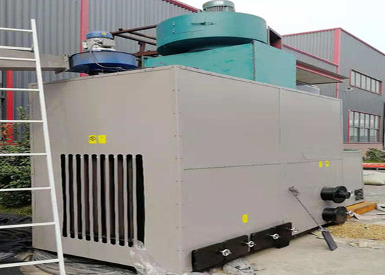 Fogão de gás natural 380V 30 toneladas de máquina de 12KW Paddy Dryer