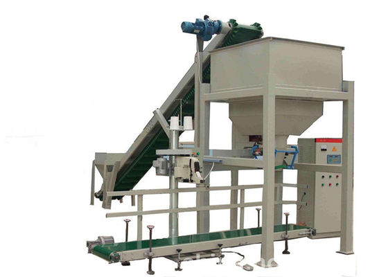 Embalagem enorme do grânulo dos materiais do floco da máquina de enchimento do saco do controle FIBC 2T do PLC
