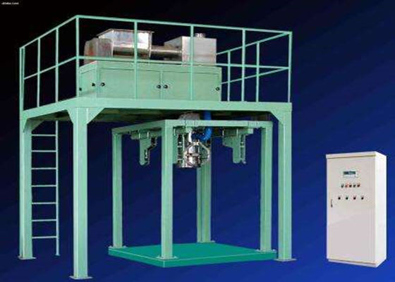 O elevador pneumático 600Kg despede a máquina de embalagem na indústria da grão