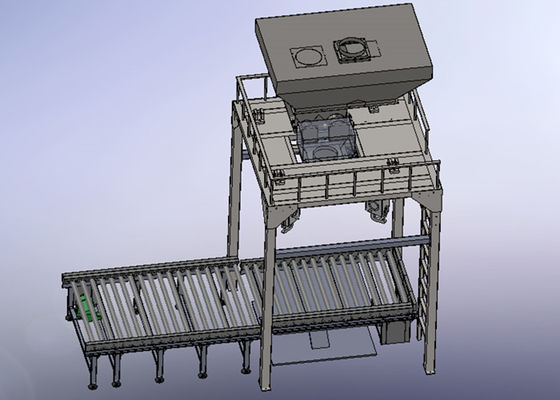 Vibração da elevada precisão que alimenta a 400kg a máquina de embalagem grande do saco