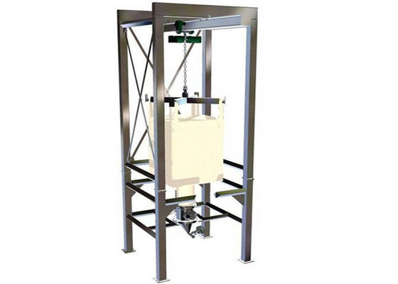 Saco maioria de Saimo 304SS 1000Kg que descarrega a estação