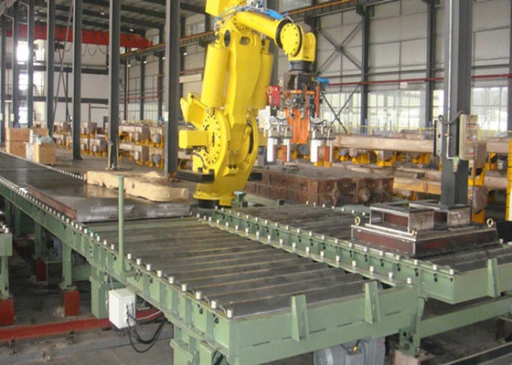 Transporte Palletizing resistente de 1.5KW 150kg em Sugar Industry