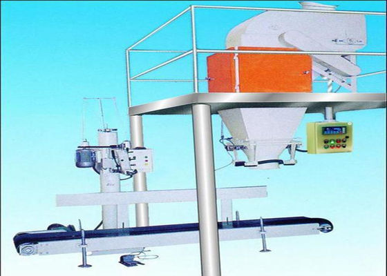 Máquina de empacotamento de alimentação do funil do CE 25kg da correia de Saimo