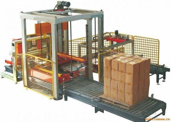 Máquina automática de Palletizer do nível elevado de 2400mm na indústria da medicina
