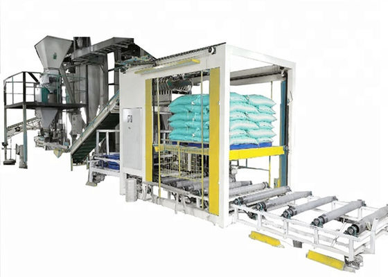 A indústria alimentar 2000mm 600bags/hora pode máquina de Palletizer