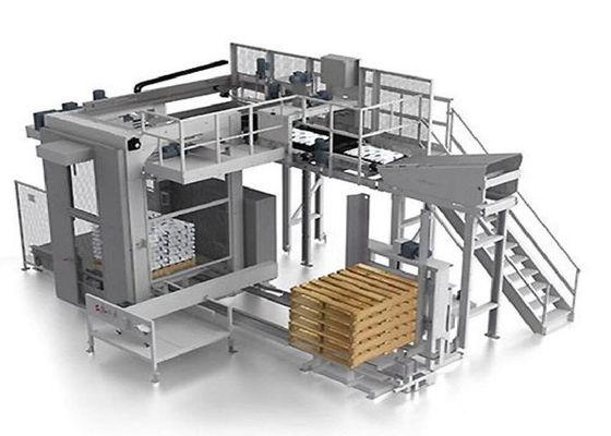O auto instalou a máquina de alta velocidade de Palletizer do saco de 1000bags/hora