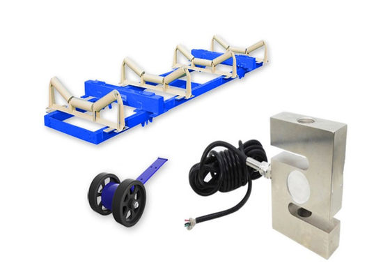 Pesador da correia transportadora de produto comestível 220VAC 600mm na indústria de sal