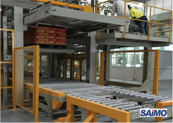 Máquina de Palletizer do saco do tela táctil 25KW 1200bags/H