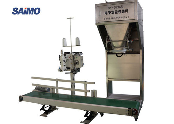 Máquina de ensaque do adubo de Saimo 4KW 500bags/H 25kg