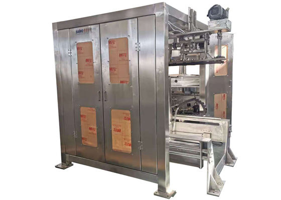 Cor verde pesada de máquina de empacotamento 380V do arroz do saco de SS304 40kg