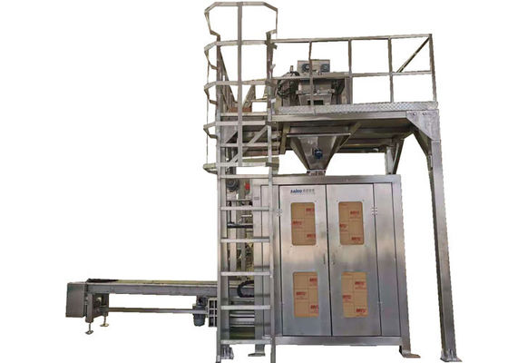 o auto enchimento 10-50kg de peso e a máquina de selagem para o saco pesado 12KW COSTURAM o motor